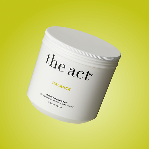 Маска для кожи головы THE ACT Маска разогревающая для кожи головы