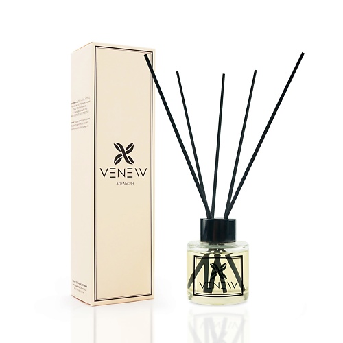 

VENEW Диффузор ароматизатор для дома парфюм Апельсин / Черный перец 50, Диффузор ароматизатор для дома парфюм Апельсин / Черный перец