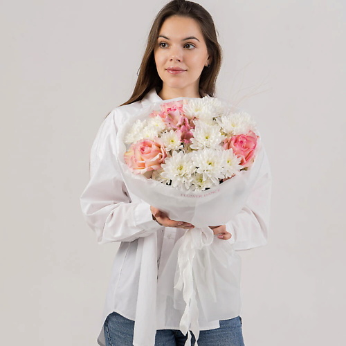 

FLOWER DANCE Нежный букет из альстромерий, Нежный букет из альстромерий