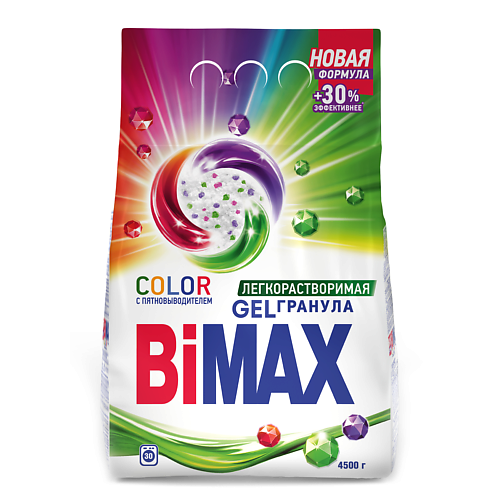

BIMAX Стиральный порошок Color Automat Gelгранула, Стиральный порошок Color Automat Gelгранула
