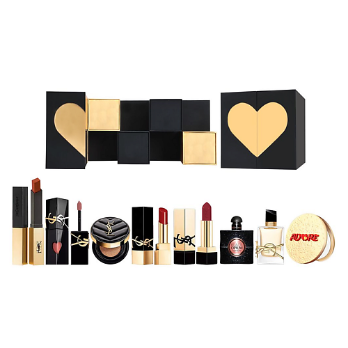 

YVES SAINT LAURENT Подарочный набор Lipstick Makeup Matching Set, Подарочный набор Lipstick Makeup Matching Set