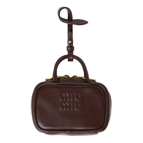 

MIU MIU Сумка-брелок Leather Charm Bag Accessory, Сумка-брелок Leather Charm Bag Accessory