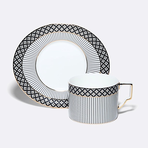 

ИМПЕРАТОРСКИЙ ФАРФОРОВЫЙ ЗАВОД Чашка с блюдцем чайная "Элегант", Чашка с блюдцем чайная "Элегант"