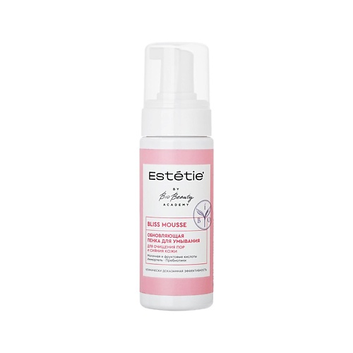 

ESTETIE Пенка для умывания BY BIO BEAUTY BLISS MOUSSE обновляющая 150, Пенка для умывания BY BIO BEAUTY BLISS MOUSSE обновляющая