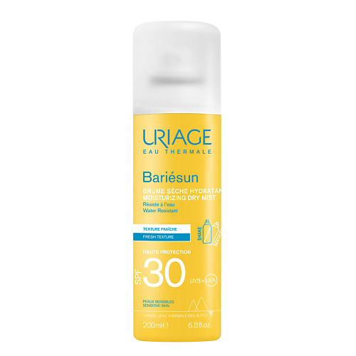 

URIAGE Барьесан SPF 30 увлажняющая сухая дымка-спрей 200, Барьесан SPF 30 увлажняющая сухая дымка-спрей