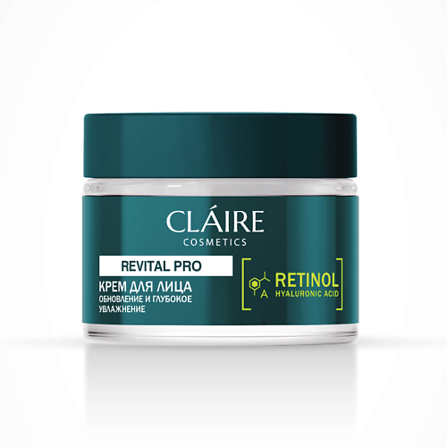 

CLAIRE BY DILIS Крем для лица обновление и глубокое увлажнение REVITAL PRO 50, Крем для лица обновление и глубокое увлажнение REVITAL PRO