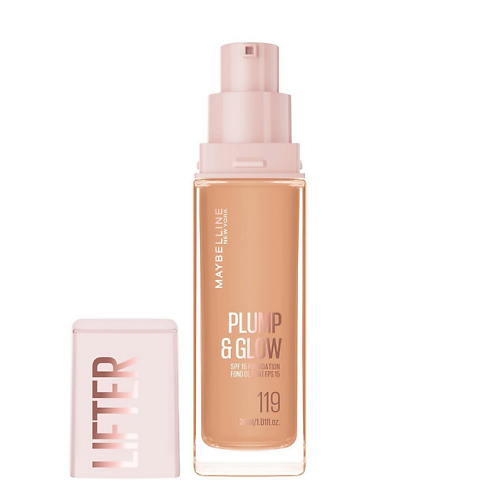 

MAYBELLINE NEW YORK MAYBELLINE Тональный крем Lifter Plump & Glow Foundation, MAYBELLINE Тональный крем Lifter Plump & Glow Foundation