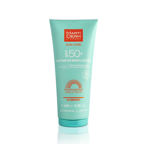 

MARTIDERM Солнцезащитный лосьон Sun Care Active [D] Body Lotion SPF50+ 200, Солнцезащитный лосьон Sun Care Active [D] Body Lotion SPF50+