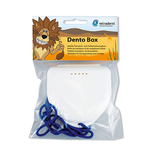 

MIRADENT Контейнер стоматологический для хранения кап, съемных брекетов и пластинок Dento Box®, Контейнер стоматологический для хранения кап, съемных брекетов и пластинок Dento Box®