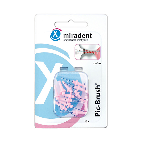 

MIRADENT Запасные межзубные ершики Pic-Brush® для чистки зубов и брекетов, Запасные межзубные ершики Pic-Brush® для чистки зубов и брекетов
