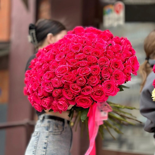 

FLOWER DANCE ПРЕМИУМ 101 роза «Эксплорер», ПРЕМИУМ 101 роза «Эксплорер»