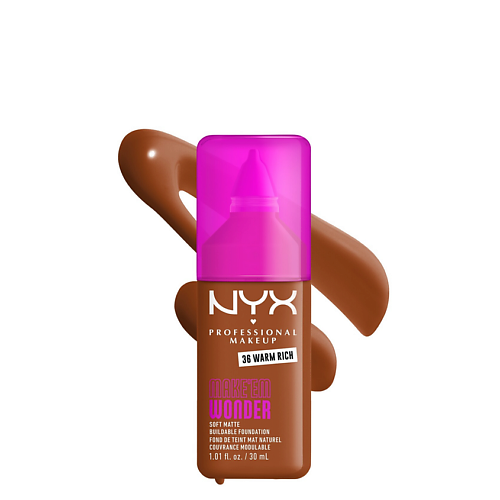 

NYX Professional Makeup NYX PROFESSIONAL MAKEUP Тональная основа Make 'EM Wonder, NYX PROFESSIONAL MAKEUP Тональная основа Make 'EM Wonder