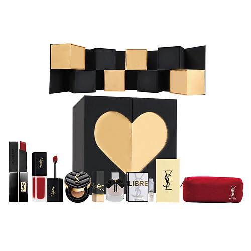 

YVES SAINT LAURENT Подарочный набор Lipstick Makeup Matching Set, Подарочный набор Lipstick Makeup Matching Set