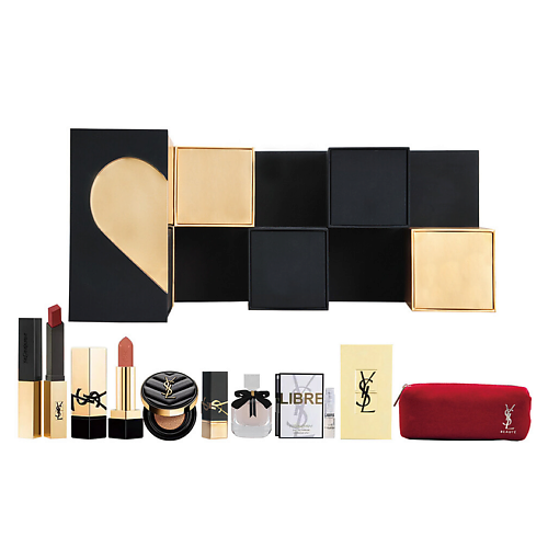 

YVES SAINT LAURENT Подарочный набор Rouge Pur Couture The Slim Makeup Matching Set, Подарочный набор Rouge Pur Couture The Slim Makeup Matching Set