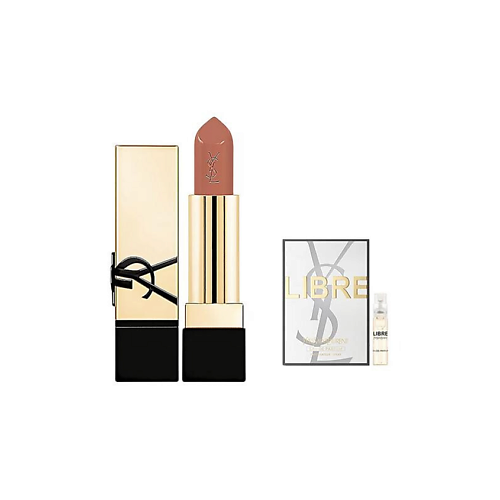 Набор средств для губ YVES SAINT LAURENT Миниатюрный набор: Помада Rouge Pur Couture + Пробник Libre