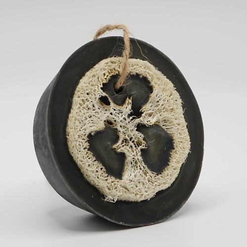 

SHUGGE Шунгитовое мыло с люфой, Шунгитовое мыло с люфой