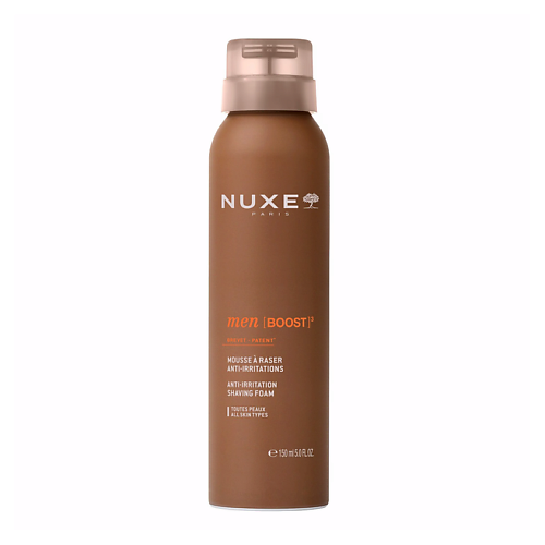 

NUXE Пена для бритья Men Boost Anti-Irritation Shaving Foam 150, Пена для бритья Men Boost Anti-Irritation Shaving Foam