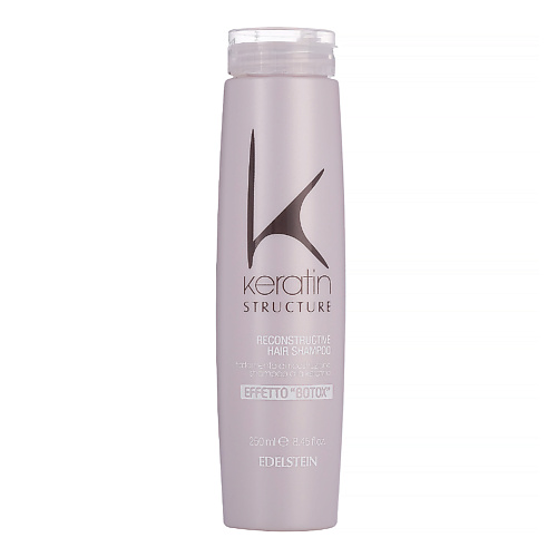 

KERATIN STRUCTURE Шампунь для восстановления волос с эффектом ботокса 250, Шампунь для восстановления волос с эффектом ботокса