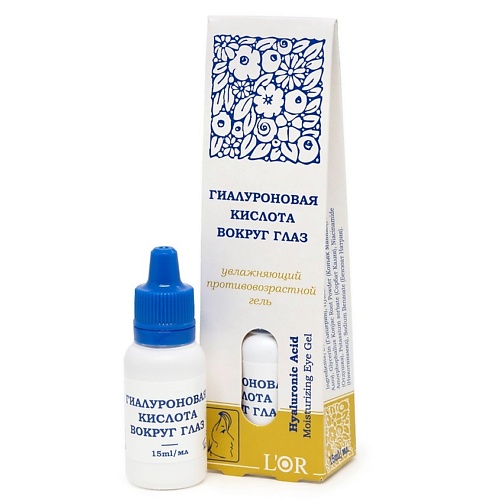 

DNC Гель для области вокруг глаз Гиалуроновая кислота L'Or Hyaluronic Acid Moisturizing Eye Gel 15, Гель для области вокруг глаз Гиалуроновая кислота L'Or Hyaluronic Acid Moisturizing Eye Gel