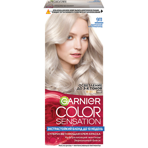 

GARNIER Стойкая крем-краска для волос "Роскошь цвета" Color Sensation 110, Стойкая крем-краска для волос "Роскошь цвета" Color Sensation