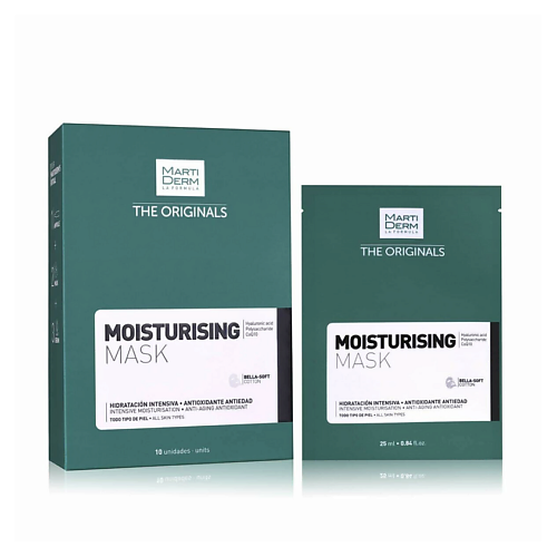 

MARTIDERM Набор увлажняющих тканевых масок Moisturising Mask 250, Набор увлажняющих тканевых масок Moisturising Mask