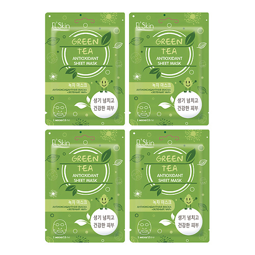 

ELSKIN Антиоксидантная маска "ЗЕЛЕНЫЙ ЧАЙ" для сухой кожи 60, Антиоксидантная маска "ЗЕЛЕНЫЙ ЧАЙ" для сухой кожи