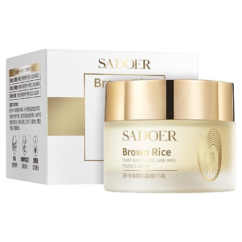 

SADOER Крем для лица омолаживающий и увлажняющий на закваске из бурого риса 50, Крем для лица омолаживающий и увлажняющий на закваске из бурого риса