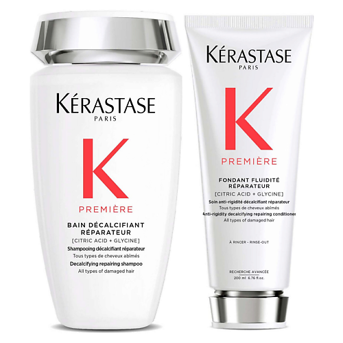

KERASTASE Набор Premiere Bain Decalcifiant Reparateur + Fondant Fluidite Reparateur, Набор Premiere Bain Decalcifiant Reparateur + Fondant Fluidite Reparateur