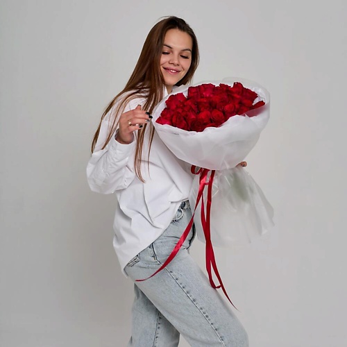 

FLOWER DANCE Букет роз 35 шт, Букет роз 35 шт
