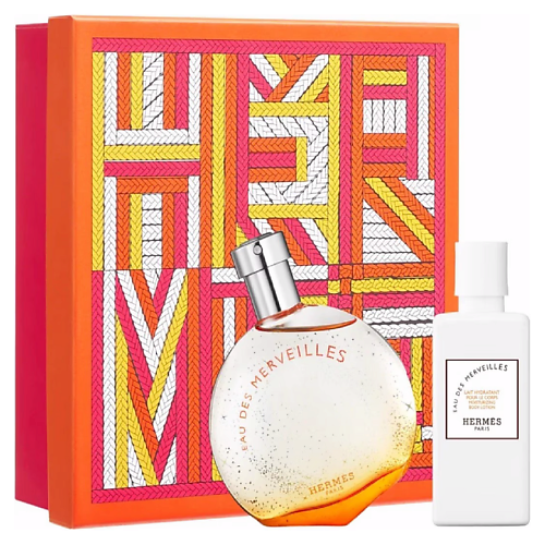 

HERMÈS HERMES Подарочный набор Eau des Merveilles Туалетная вода+Гель для душа, HERMES Подарочный набор Eau des Merveilles Туалетная вода+Гель для душа