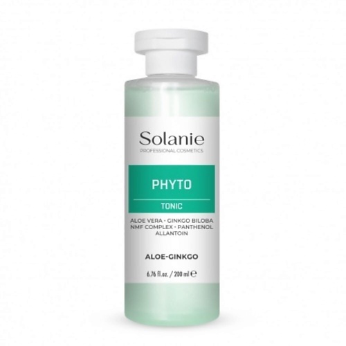 

SOLANIE Тонизирующий фито-лосьон, линия Aloe Ginkgo 200, Тонизирующий фито-лосьон, линия Aloe Ginkgo