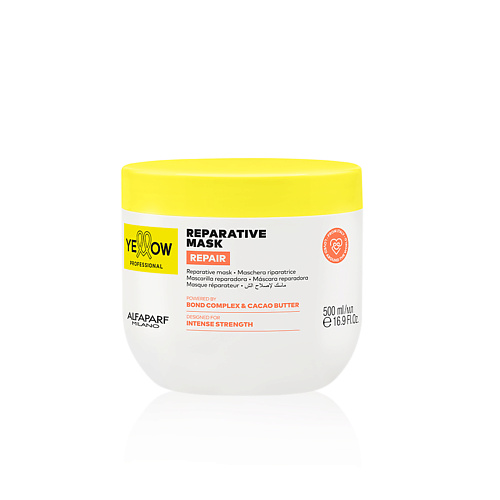 

YELLOW Реконструирующая маска для повреждённых волос YE PROFESSIONAL REPARATIVE MASK 500, Реконструирующая маска для повреждённых волос YE PROFESSIONAL REPARATIVE MASK