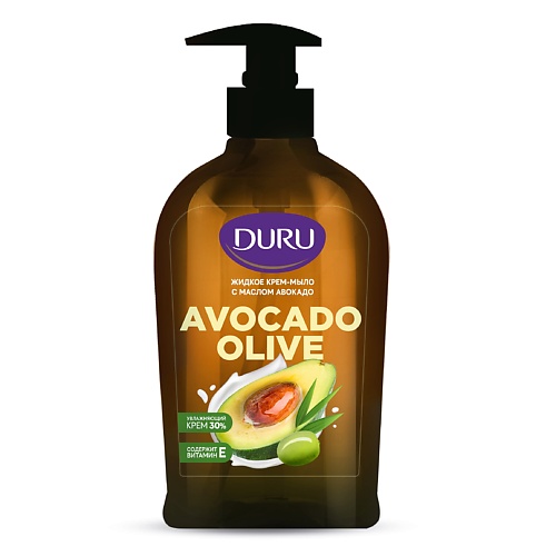 

DURU Жидкое крем-мыло Avocado Olive 300, Жидкое крем-мыло Avocado Olive