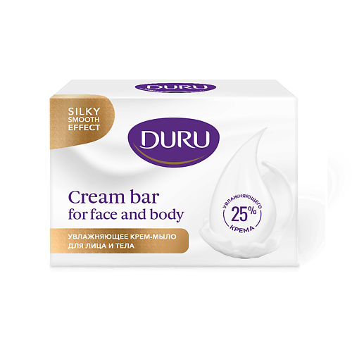 

DURU Туалетное крем-мыло Caring Cream для лица и тела, Туалетное крем-мыло Caring Cream для лица и тела