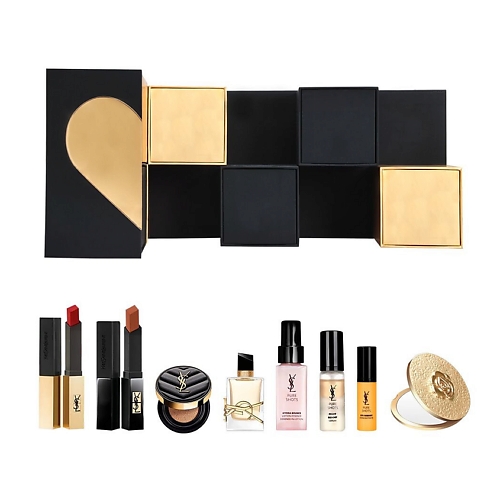 

YVES SAINT LAURENT Подарочный набор Lipstick Makeup Matching Set, Подарочный набор Lipstick Makeup Matching Set