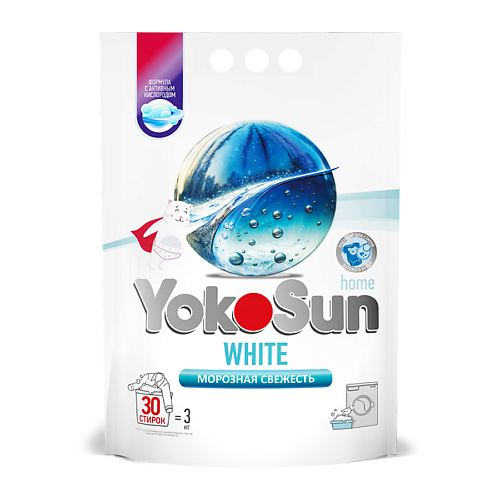 

YOKOSUN Порошок для стирки белых вещей, Порошок для стирки белых вещей