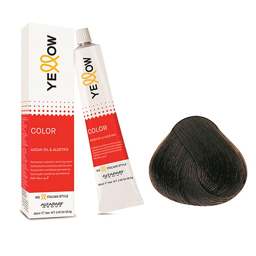 

YELLOW Перманентная крем-краска 60, Перманентная крем-краска