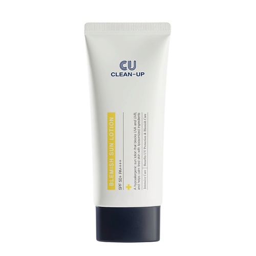 

CU Дневной Успокаивающий Крем-Лосьон CU CLEAN-UP Blemish Sun Lotion SPF 50+ PA++++ 60, Дневной Успокаивающий Крем-Лосьон CU CLEAN-UP Blemish Sun Lotion SPF 50+ PA++++