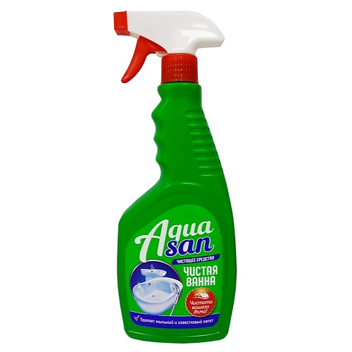 

AQUASAN Средство чистящее жидкое "Чистая ванна", Средство чистящее жидкое "Чистая ванна"