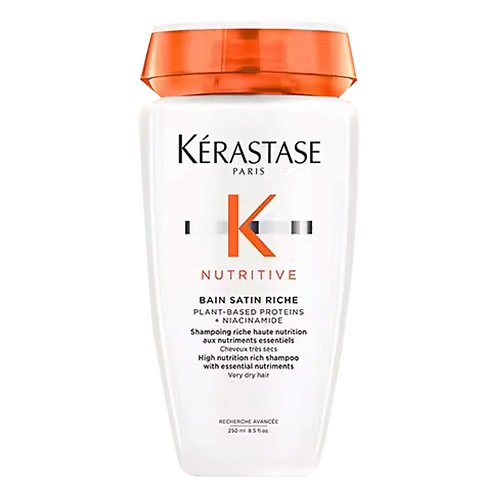 

KERASTASE Шампунь-ванна BAIN SATIN для ослабленных пористых волос 250, Шампунь-ванна BAIN SATIN для ослабленных пористых волос