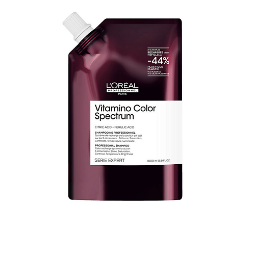 

L'OREAL PROFESSIONNEL Шампунь для окрашенных волос Vitamino Color Spectrum Shampoo 1000, Шампунь для окрашенных волос Vitamino Color Spectrum Shampoo