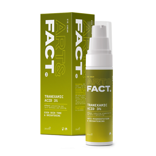 

ART&FACT Крем для выравнивания тона кожи вокруг глаз с транексамовой кислотой 30, Крем для выравнивания тона кожи вокруг глаз с транексамовой кислотой