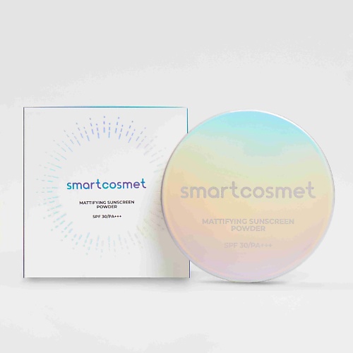 

SMARTCOSMET Солнцезащитная матирующая пудр SPF 30/PA+++ 5, Солнцезащитная матирующая пудр SPF 30/PA+++