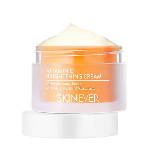 

SKINEVER Осветляющий крем для лица с витамином С Vitamin C Brightening Cream 30, Осветляющий крем для лица с витамином С Vitamin C Brightening Cream