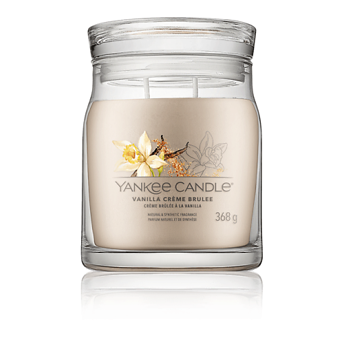Свеча ароматическая YANKEE CANDLE Свеча ароматическая Vanilla Creme Brulee