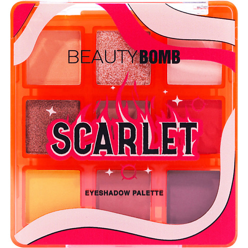 

BEAUTY BOMB Палетка теней Scarlet, Палетка теней Scarlet