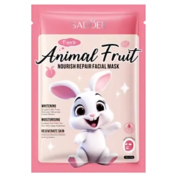 Маска для лица Animal Fruit питательная восстанавливающая с персиком