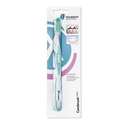 Щетка для ежедневной чистки зубов средней жесткости Carebrush