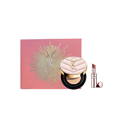Кушон Touche Eclat Glow-Pact + Оттеночный бальзам Loveshine Candy Glow