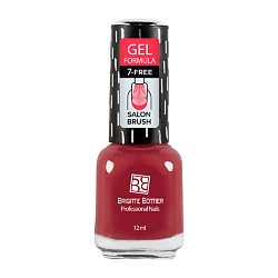 Лак для ногтей GEL FORMULA тон 54 красный бархат